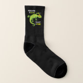 Das Chaos mit Gecko Sie bekommen eine neue Meme Pe Socken (Rechts - Außen)