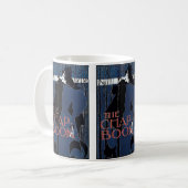 Das Chap Book ~ Blue Lady Kaffeetasse (Vorderseite Links)