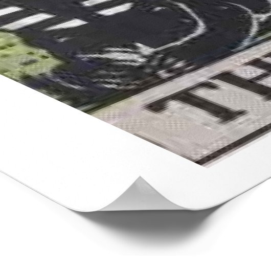 Das Chariot-Tarot-Kartenplakat Poster (Ecke)