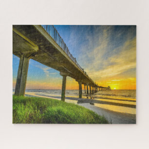 Das Charleston South Carolina Pier Sunset Puzzle