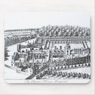 Das Charterhouse Krankenhaus, c.1720 Mousepad