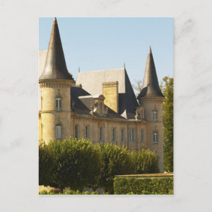 Das Chateau Baron Pichon Longueville in Postkarte