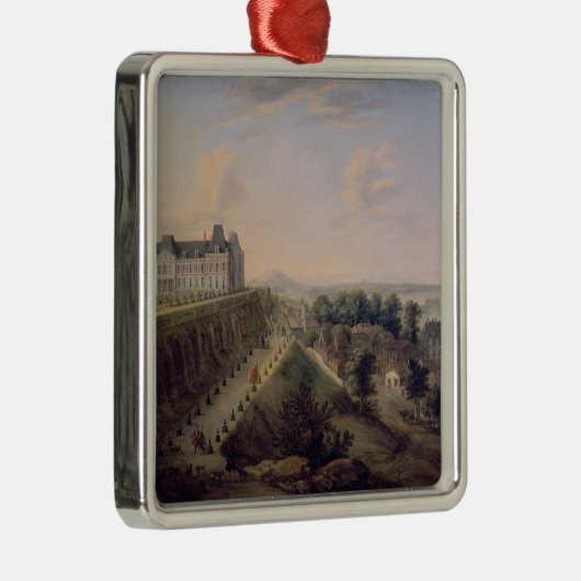 Das Chateau de Meudon Silbernes Ornament (Rechts)