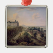 Das Chateau de Meudon Silbernes Ornament (Vorne)