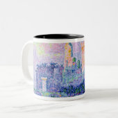 Das Chateau-DES Papes, Avignon, 1900 Zweifarbige Tasse (Vorderseite Links)