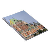 Das Chateau Frontenac in Quebec City, Kanada. Notizblock (Rechte Seite)
