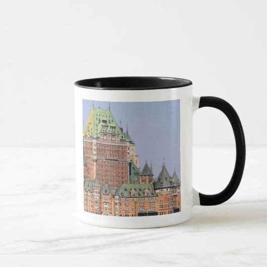 Das Chateau Frontenac in Quebec City, Kanada. Tasse (Rechts)