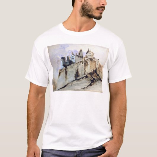 Das Chateau von Vianden, 1871 T-Shirt (Vorderseite)