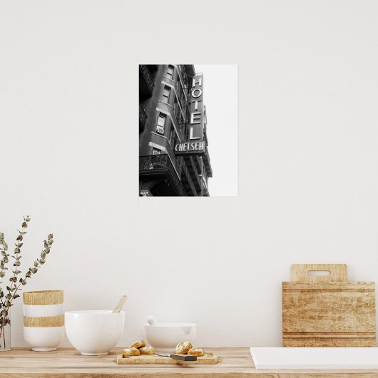 Das Chelsea Hotel Poster (Küche)