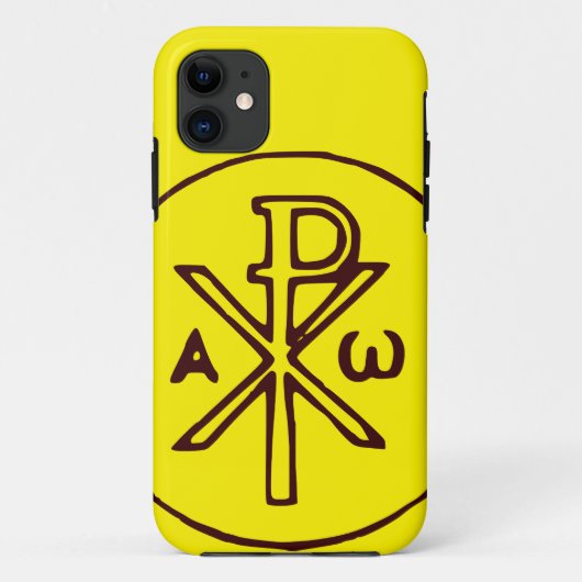 Das Chi-Rho-Christogramm-Symbol Case-Mate iPhone Hülle (Rückseite)