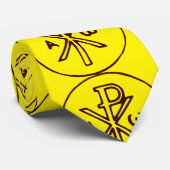 Das Chi-Rho-Christogramm-Symbol Krawatte (Gerollt)