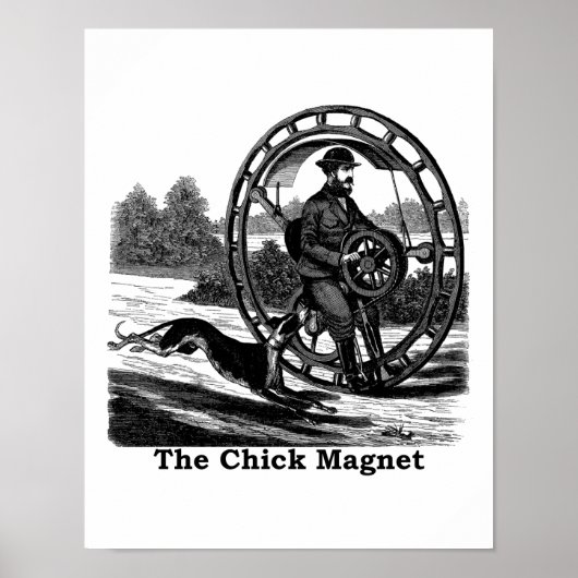 Das Chick Magnet Poster (Vorne)