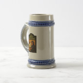 Das Chimp and Teapot Bierglas (Vorderseite Links)