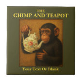 Das Chimp and Teapot Fliese (Vorderseite)