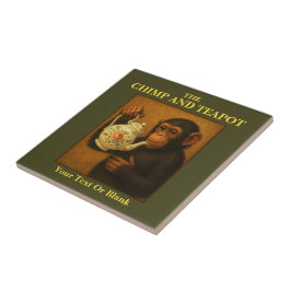 Das Chimp and Teapot Fliese