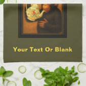 Das Chimp and Teapot Geschirrtuch (Gefaltet)