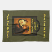 Das Chimp and Teapot Geschirrtuch (Horizontal)