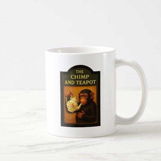 Das Chimp and Teapot Kaffeetasse (Rechts)