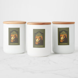 Das Chimp and Teapot Lebensmitteletikett
