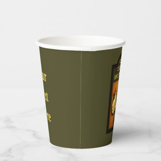 Das Chimp and Teapot Pappbecher (Rechts)