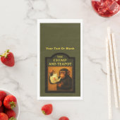 Das Chimp and Teapot Serviette (Beispiel)