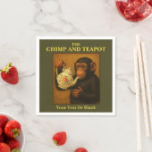 Das Chimp and Teapot Serviette (Beispiel)