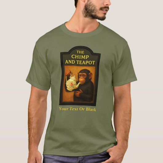 Das Chimp and Teapot T-Shirt (Vorderseite)