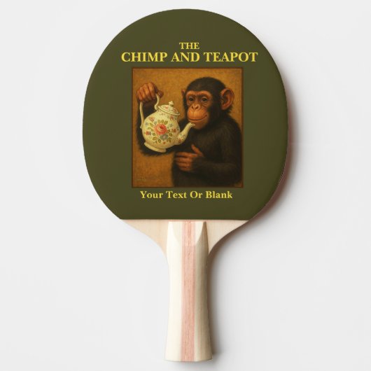 Das Chimp and Teapot Tischtennis Schläger (Vorderseite)