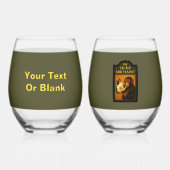 Das Chimp and Teapot Weinglas Ohne Stiel (Rückseite)