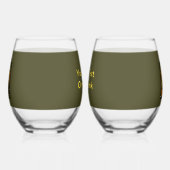 Das Chimp and Teapot Weinglas Ohne Stiel (Links)