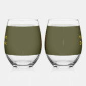 Das Chimp and Teapot Weinglas Ohne Stiel (Rechts)