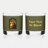 Das Chimp and Teapot Whiskyglas (Vorderseite)