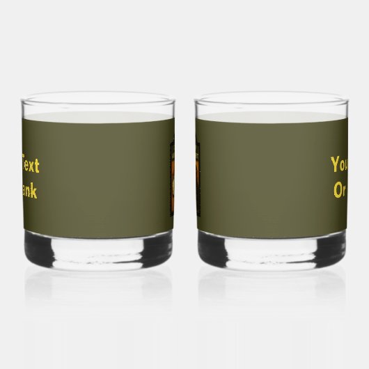 Das Chimp and Teapot Whiskyglas (Rechts)