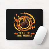 Das Chinesische Feuerpferd Mousepad (Mit Mouse)