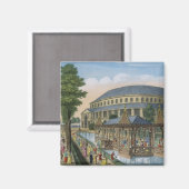 Das chinesische Haus, die Rotunda und das Unterneh Magnet (Vorderseite/Rückseite)