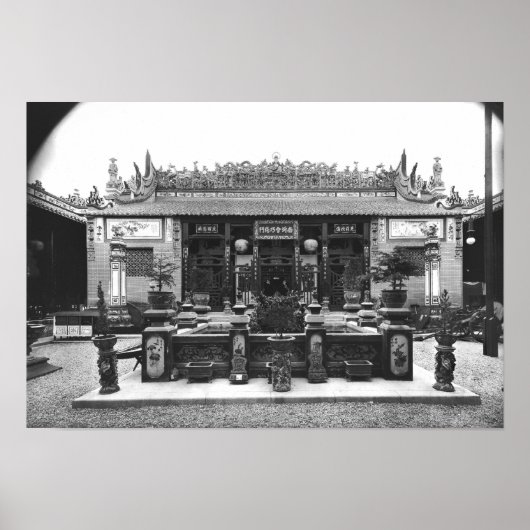 Das chinesische Pavillon Poster (Vorne)