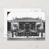 Das chinesische Pavillon Postkarte (Vorne/Hinten)