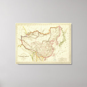 Das chinesische Reich und das Japan Leinwanddruck