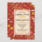 Das chinesische Restaurant Birthday Party nimmt Dr Einladung (Vorne/Hinten)