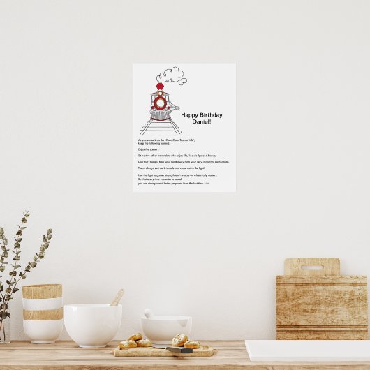 Das Choo-Choo-Train des Life Poster (Küche)