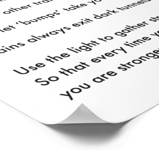 Das Choo-Choo-Train des Life Poster (Ecke)