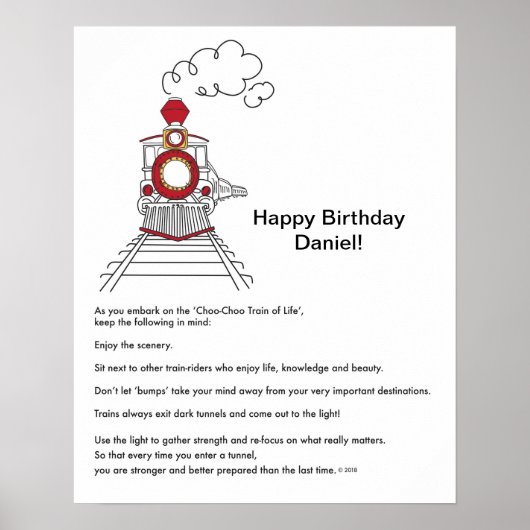 Das Choo-Choo-Train des Life Poster (Vorne)