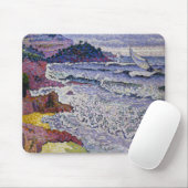 Das Choppy Meer, 1902-3 Mousepad (Mit Mouse)