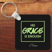 Das Christentum kann seine Gnade nicht ausstehen Schlüsselanhänger (Vorderseite)