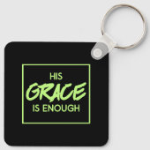 Das Christentum kann seine Gnade nicht ausstehen Schlüsselanhänger (Rückseite)