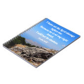 Das Christliche Bibelverse Gottes Sicht Notizblock (Linke Seite)