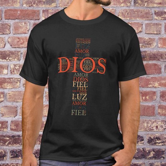 Das Christliche Spanisch der Menschen, Gott und Gl T-Shirt
