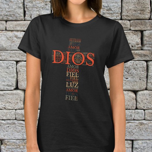 Das Christliche Spanisch von Gott und dem Glauben T-Shirt
