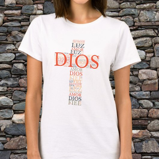 Das Christliche Spanisch von Gott und dem Glauben T-Shirt