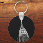 Das Chrysler-Gebäude - New York City Schlüsselanhänger (Vorderseite)